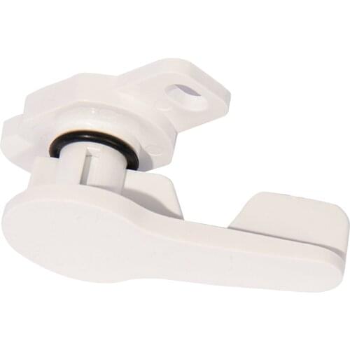 Latch for Marine Engine Room, Manhole Cover, Hatch Cover, Deck Cover, Access Cover, White Boat Accessories, ABS Plastic