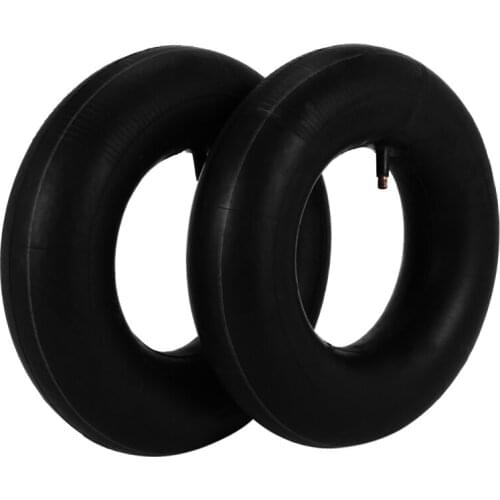 2 PCS 13 x 5.00-6 inch Heavy Duty Inner Tube with TR-13 Straight Valve Stem - for Wheelbarrows, Mowers, Hand Trucks