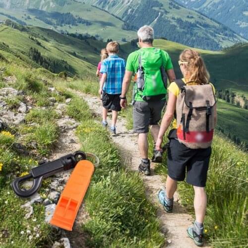 2021 Sports Match Dual Band Whistle Plastic Outdoor Camp Hiking Survival Loud Whistle Emergency Multifunction Equipment kit