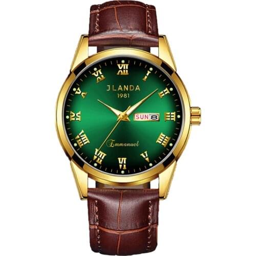 JLANDA New Fashion Watch Men Top Brand Luxury Waterproof Luminous Date Military Quartz Watches For Man Wristwatch Reloj Hombre