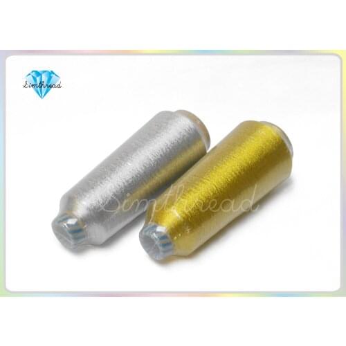 Pure Gold and Silver Color MS Metallic Embroidery Thread Free Shipping