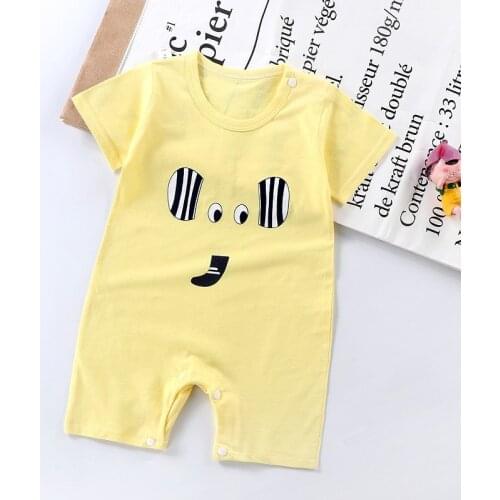 Romper Baby Costume Summer Pure Cotton Newborn Jumpsuit Toddler Boy Cartoon Rompers Fashion Leisure Girl Onesie