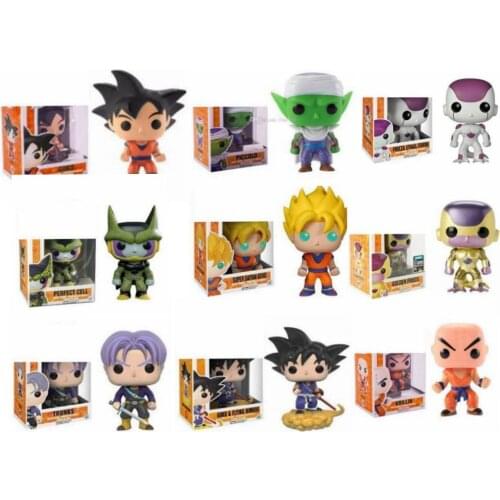 SUPER SAIYAN GOKU 14# 563# Goku Vinyl Action Figure Collectible Model Toys for Children Birthday gift