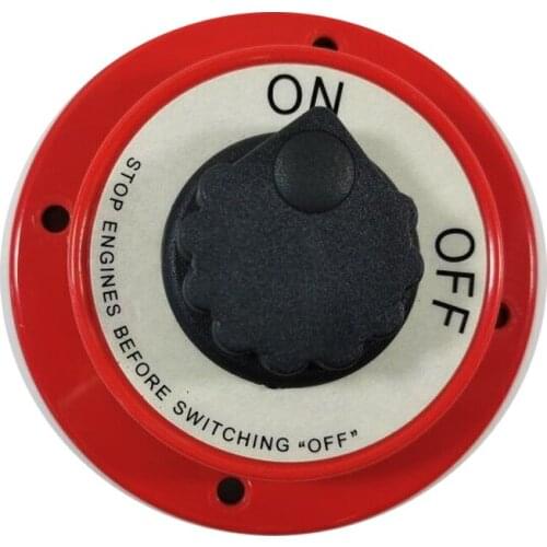 ISURE MARINE Boat Plastic Yacht Red Switch Panel Boat Fitting