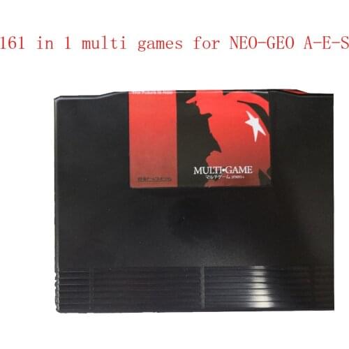 161 in 1 multi game cartridge for N-E-O G-E-O A-E-S jamma motherboard cart Mutli games Cartridge Cassette 161 games