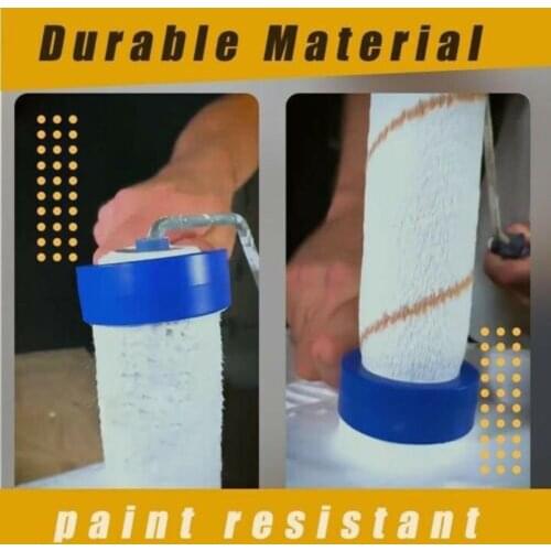 Paint Roller Squeegee Roller Saver Cleaner Easy to Use Paint Scraping Cleaning Tool Will not Deform for 4.5/5cm in Diam. M56