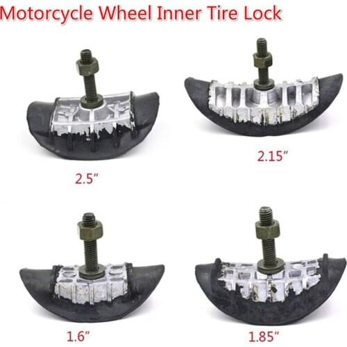 1PC Universal Motorcycle Wheel Rim Lock tyre inner tube safe bolt 1.6" 1.85" 2.15" 2.50" inner tire lock for dirt pit bike