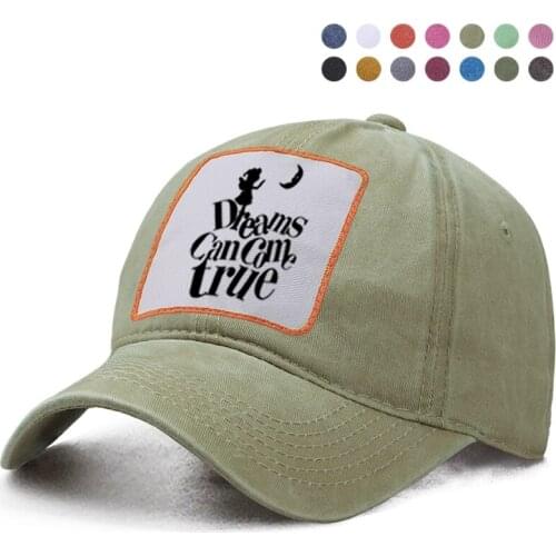 Dreams Can Come True Baseball Cap Dad Solid Trucker Snapback Bone Hat Harajuku Streetwear Woman Berets Ponytail Caps Gorras Hats