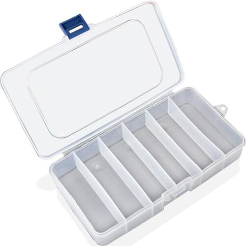 1Pcs Portable Jewelry Tool Storage Box Container Electronic Parts Storage Screw Case Transparent PP Case Multi Function Tool