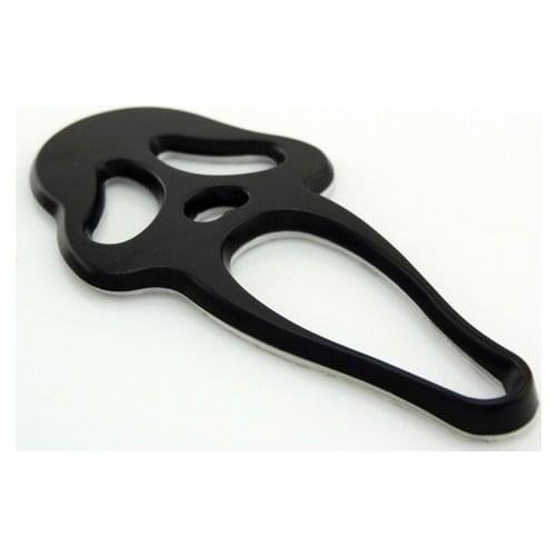 3D Black Auto Stickers Metal Skull Skeleton Badge Emblem Decal Motorcycle Modified Car Accessories