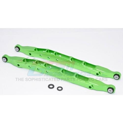 GPM ALUMINIUM REAR LOWER CHASSIS LINK PARTS For AXIAL YETI SCORE AX90068 RC Upgrade