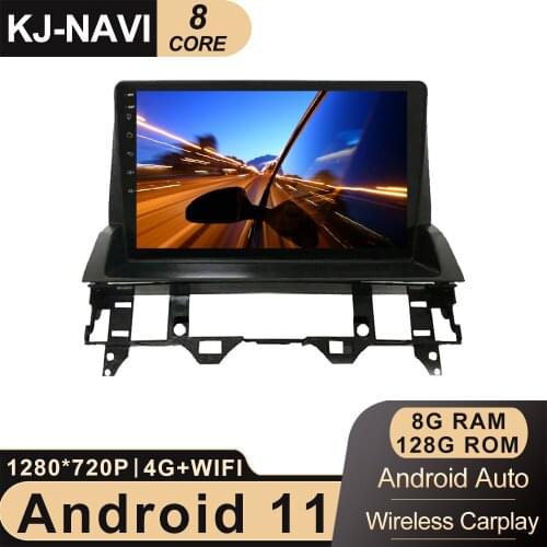 Car Video Radio Android 11 For Mazda 6 Multimedia Navigation Player Wifi GPS No DVD