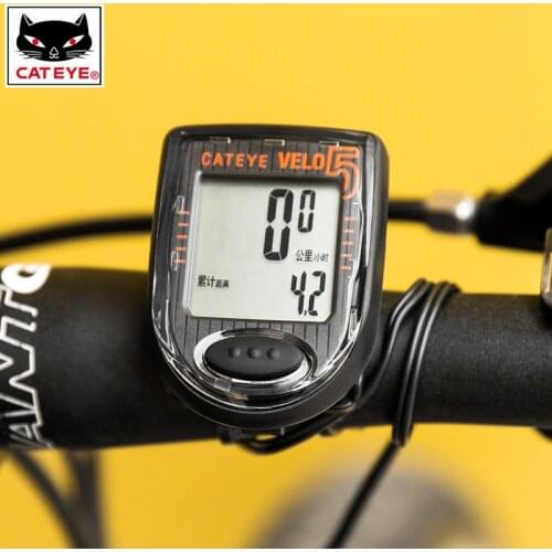 CATEYE VELO5 Cycling MTB Mountain Bike Digital Computer Speedometer entry-level computer