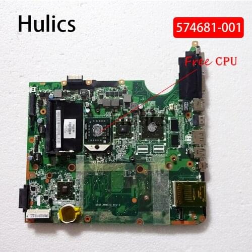 Hulics Original 574681-001 For HP laptop mainboard DV7 DV7-3000 DAUT1AMB6E0 DAUT1AMB6E1 laptop motherboard