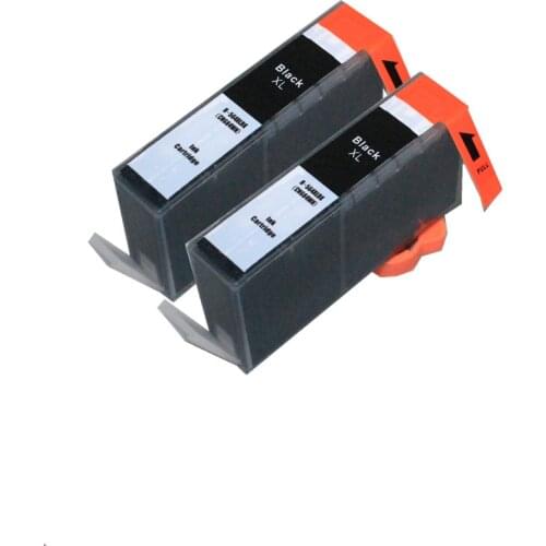 2PCS BLOOM Compatible Ink Cartridge for HP 670 BK BLACK for HP Deskjet Ink Advantage 3525 5525 4615 4625 4525 6520 6525 6625