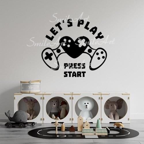 Cartoon Game Pvc Wall Decals Home Decor For Kids Rooms Decoration Decoration Accessories