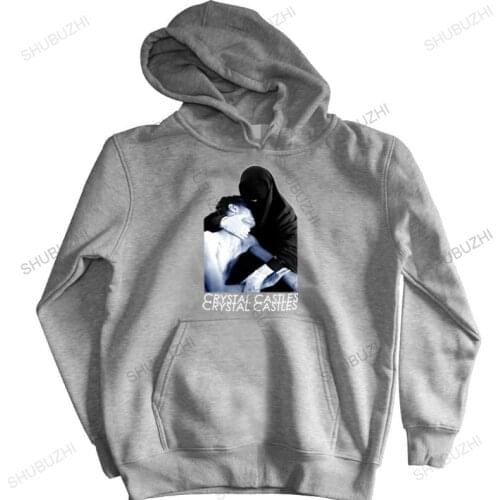 Men autumn sweatshirt black hoody Madonna Crystal Castles warm hoodies bigger size