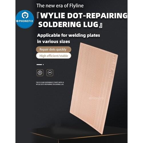 MYLIE Dot-Repairing Soldering Lug Patch Solder Lugs jumper Wire Spot Fixing Soldering Lug For Dot-faded Welding Plates Repair