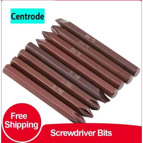 Screwdriver Bits Slotted Cross Impact Electric Batch Mouth Knocking Positive and Negative Impact ScrewdriverCcone Head