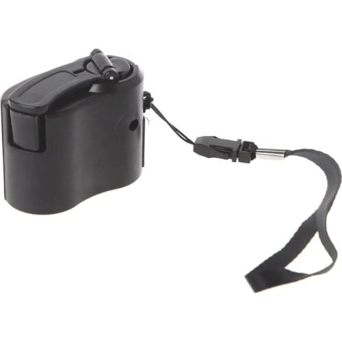 Manual Charger Emergency Outdoor Portable Hand Power USB Dynamo Crank For Phone