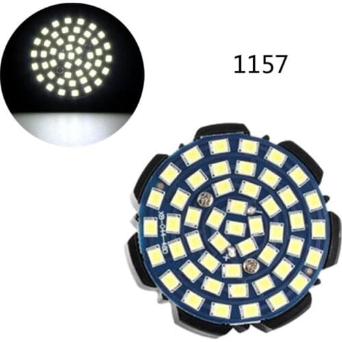 X7AE Motorcycle Turn Signal Indicator Light Lamp /Driving Light LED Inserts Light Tail Light Kit with 1156 1157 Base