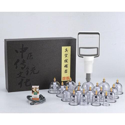 1 Set 12pcs Cupping Massage Guasha Suction Scraping Massager for Salon Home Man