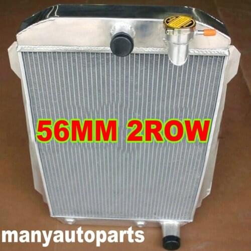 Aluminum radiator for Chevy Hot/Street Rod 350 5.7 V8 W/Tranny Cooler 1939 39