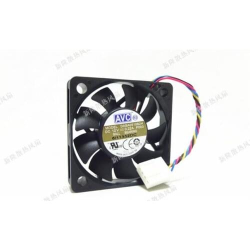 AVC DASA0510B2H 5010 12V 0.22A 5CM 50*50*10mm 4 line PWM temperature control silent fan