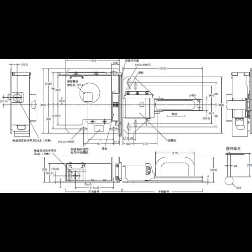Baby Safety Gates Sliding Key D4JL-SK40
