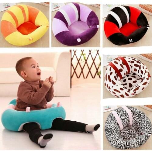 Colorful Baby Seat Support Seat Sofa Cotton Safety Travel Car Seat Pillow Plush Feeding Baby Seats plush toy