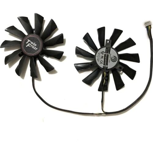 R9 280X/290X/270X GPU Cooler Video Card Fans For MSI R9290X R9280X R9270X R9260X Graphics Card Cooling As Replacement