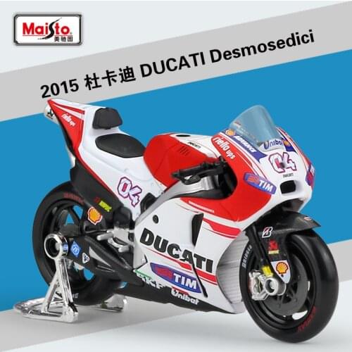 Maisto 1:18 Scale Moto GP2015 DUCATI Desmosedici Metal Diecast Sport Race Motorcycle Model Motorbike
