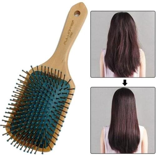 Hair Scalp Massage Comb Airbag Hairbrush Nylon Women Wet Curly Detangle Hair Brush for Salon Hairdressing Styling Tools