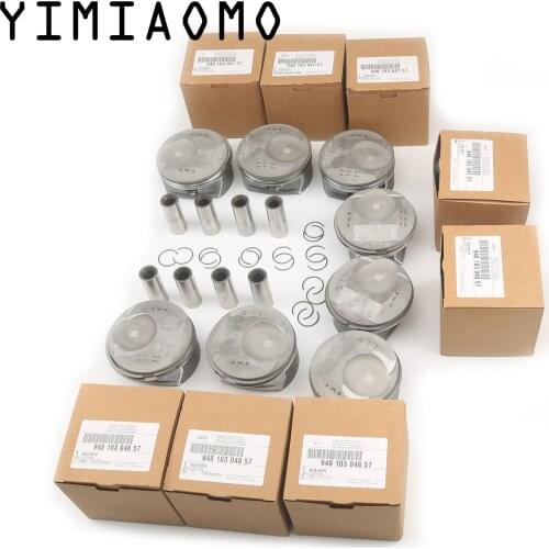 4.8L M48 Piston & Piston Rings Assembly For Porsche Cayenne GTS 2008-2010 Porsche Cayenne S 2011-2014 948 103 047 57 94810304857