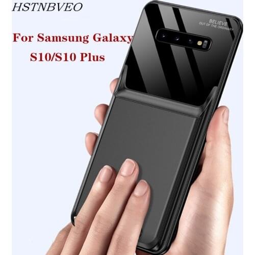 Portable Battery Charger Cases for Samsung Galaxy S10 Plus External Power Bank Charging Cover Case for Galaxy S10 Battery Case