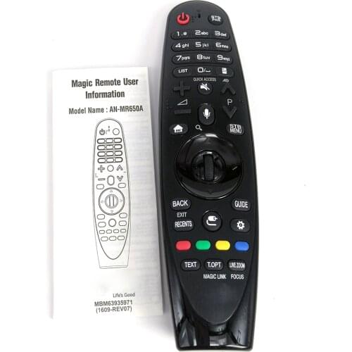 MR20GA NEW original remote control for tv lg Magic Remote With Voice control AN-MR650A AN-MR18BA AN-MR19BA MR20GA