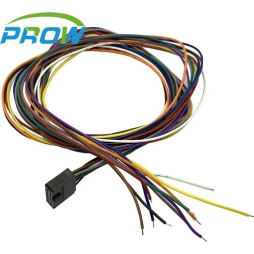 For Panasonic PLC FP0R-C16T FP0R-C32T FPG-C32T Color ribbon cable rainbow cable 10*24AWG 10P 10PIN wire line FPG C32T 1M-5M AG