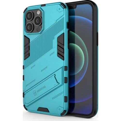 Luxury Shockproof Armor Case For iPhone 13 Pro 11 12 Pro Max XR X XS Max 7 8 Plus Slim Stand Holder Phone Back Cover Fundas