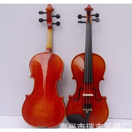 Fingerboard Violin Student Practical Durable Free Shipping Musical Instrument Music Gifts Playing Wood Violon String HX50TQ