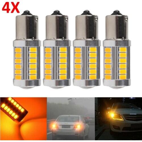 Parts Turn Signal LED BAU15S BULB Cars INDICATOR PY21W REAR Replacement