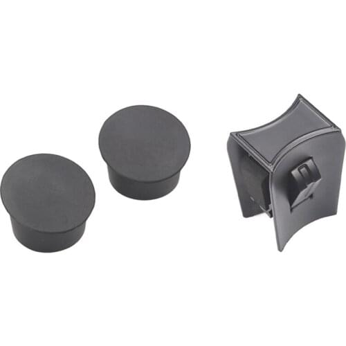 3 Pcs Car Accessories: 2 Pcs Front Trunk Storage Box Screw Protection Cover & 1 Pcs Center Console Car Cup Holder