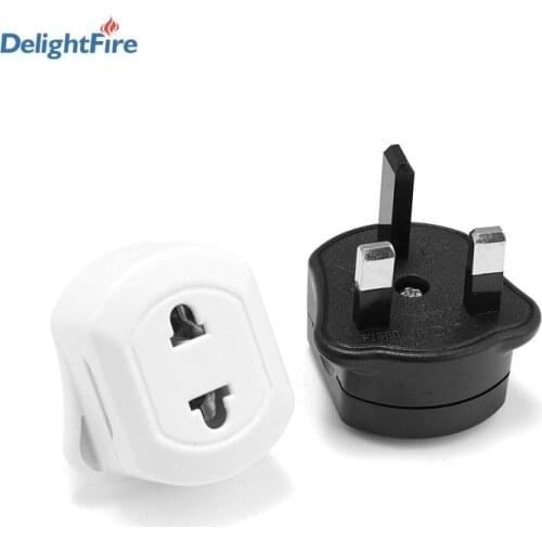 UK Adapter 13A Fuse Power Plug US EU To UK Converter Socket Outlet IEC Type G European American To UK Travel Plug Adapter