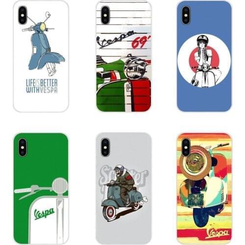 Accessories Phone Cases Covers For Huawei Honor 4C 5C 6X 7 7A 7C 8 9 10 8C 8S 8X 9X 10I 20 Lite Pro Vespa Scooter