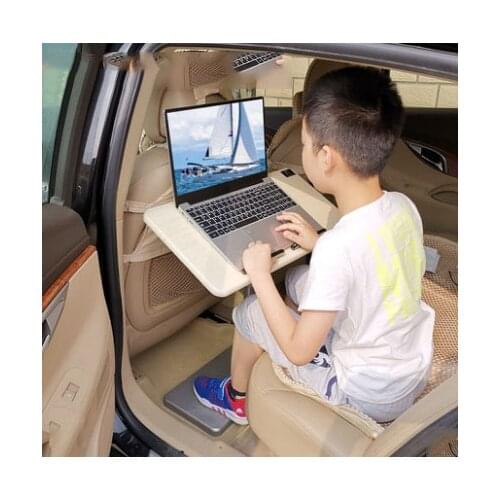 Car Dining Table Folding Computer Desk Portable Car laptop Computer Desk, Laptop Holder for Car, Small Car Table