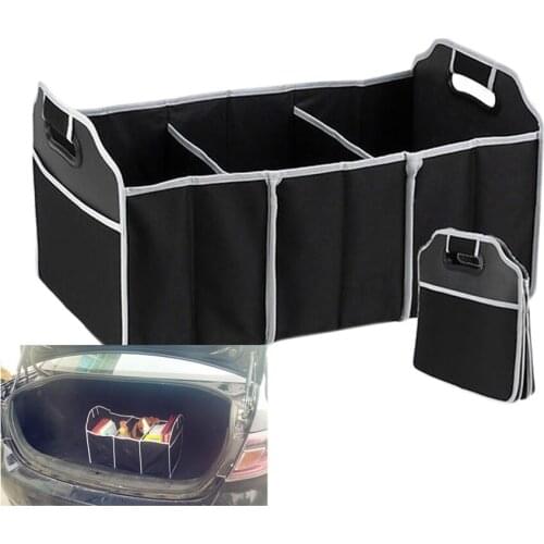 Car Organizer Automobile Stowing Tidying Car-styling Boot Stuff Food Storage Bags Trunk Organiser Folding Collapsible Hot