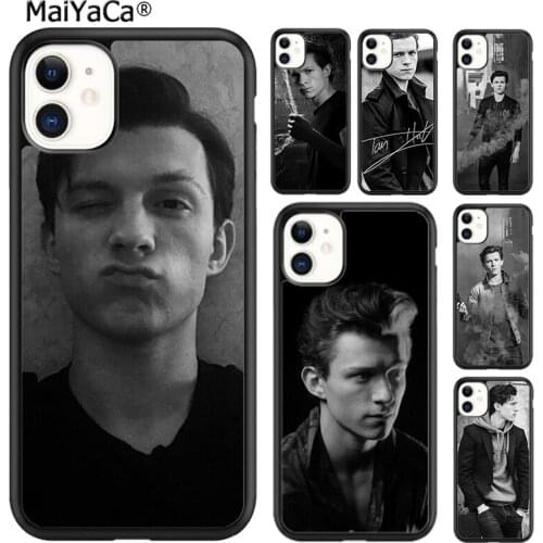 MaiYaCa Tom Holland Phone Case Cover For iPhone 5s SE 6 6s 7 8 plus X XR XS 11 12 pro max Samsung Galaxy S8 S9 S10 shell
