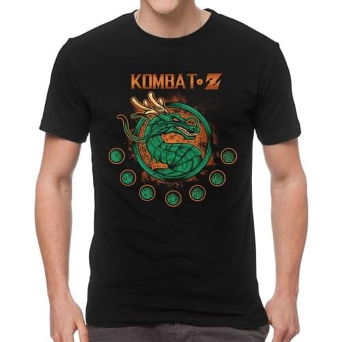Mortal Kombat T Shirt Men Short Sleeve Cotton T-shirts Retro Hellfire Video Game Tee Graphic Tshirts Gift