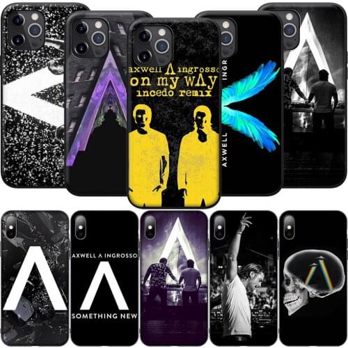 GX27 Axwell Ingrosso Silicone Soft Case for iPhone 12 Mini 11 Pro XS Max XR X 8 7 6 6S Plus 5 5S SE 2020