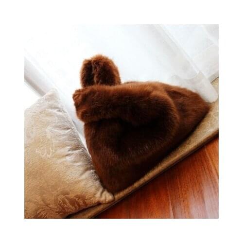 And Autumn Winter Faux Fur Party Bag