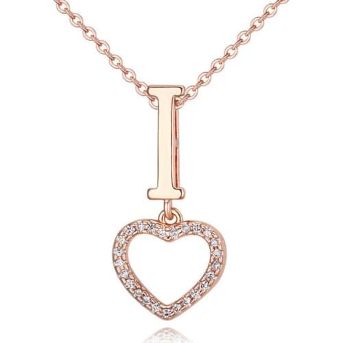 IDESTINY 11.11 Sale Latest Heart Charms Pendant Necklace with Micro Pave Setting AAA Grade CZ For Party Day Gift Jewelery